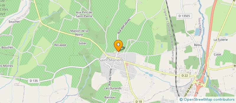 localisation de l'entreprise MONSIEUR JEREMY LECOEUR  SAINT-MARIENS