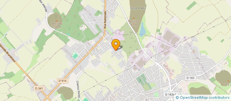 localisation de l'entreprise MONSIEUR JEREMY LECOMTE  AUCHEL