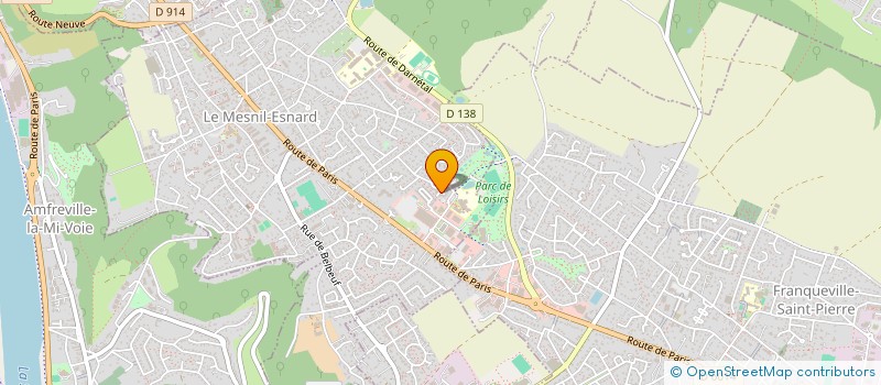 localisation de l'entreprise MONSIEUR JEREMY LEFEBURE  LE MESNIL-ESNARD