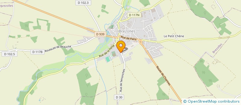 localisation de l'entreprise MONSIEUR JEREMY LEGER à BREZOLLES