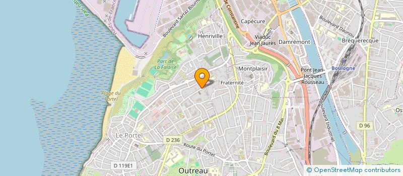 localisation de l'entreprise MONSIEUR JEREMY LEGRAND  LE PORTEL