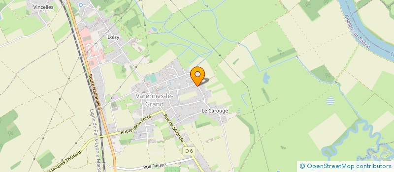localisation de l'entreprise MONSIEUR JEREMY LEGROS à VARENNES-LE-GRAND