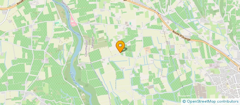 localisation de l'entreprise MONSIEUR JEREMY LEIRENS  SARRIANS