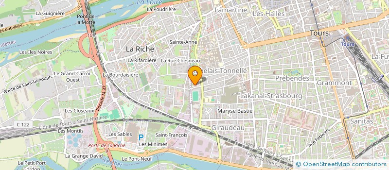 localisation de l'entreprise MONSIEUR JEREMY LEJAULT  TOURS