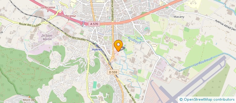 localisation de l'entreprise MONSIEUR JEREMY LEMAIRE à HYERES