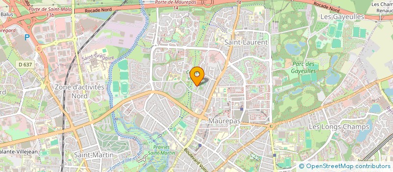 localisation de l'entreprise MONSIEUR JEREMY LEMARCHAND  BAIN-DE-BRETAGNE