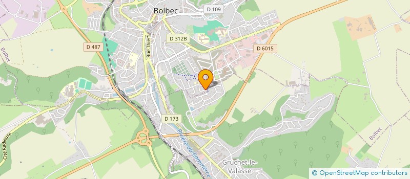localisation de l'entreprise MONSIEUR JEREMY LEMIERE à BOLBEC