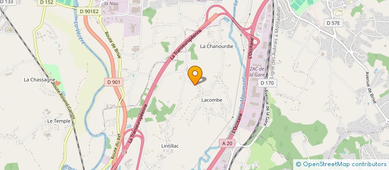 localisation de l'entreprise MONSIEUR JEREMY LEMOINE  SAINTE FEREOLE