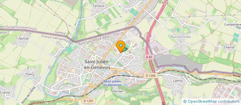 localisation de l'entreprise MONSIEUR JEREMY LEMOINE  SAINT-JULIEN-EN-GENEVOIS