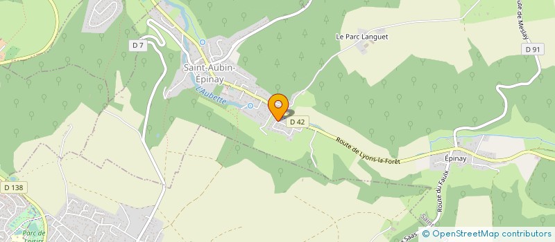 localisation de l'entreprise MONSIEUR JEREMY LEPESQUEUR  SAINT-AUBIN-EPINAY