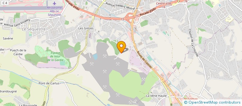 localisation de l'entreprise MONSIEUR JEREMY LERAY à ALBI