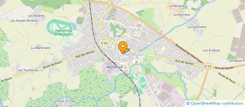 localisation de l'entreprise MONSIEUR JEREMY LEREAH  MACHECOUL-SAINT-MEME