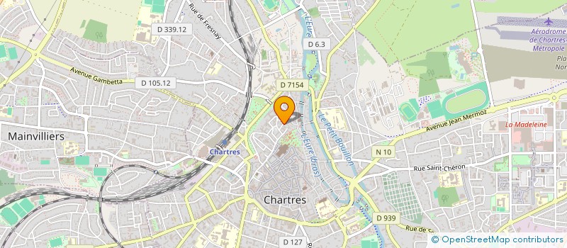 localisation de l'entreprise MONSIEUR JEREMY LEROUX à CHARTRES