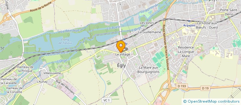 localisation de l'entreprise MONSIEUR JEREMY LESAGE  BREUILLET