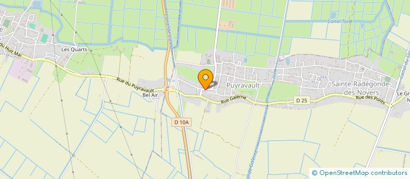 localisation de l'entreprise MONSIEUR JEREMY LESIEUR  PUYRAVAULT