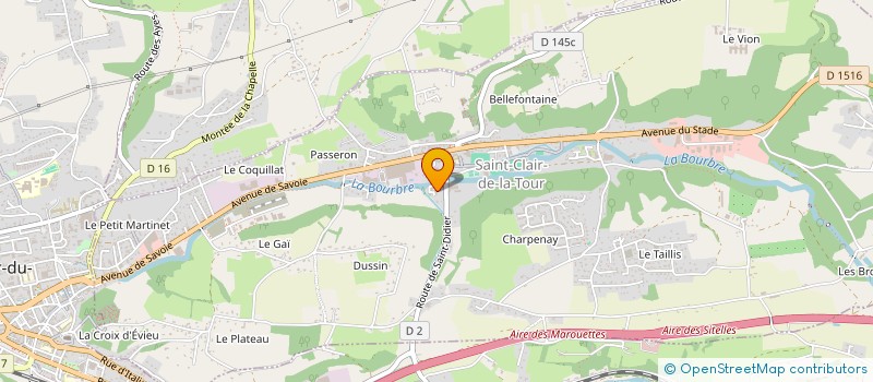 localisation de l'entreprise MONSIEUR JEREMY LESLUIN  SAINT-JEAN-DE-BOURNAY