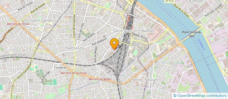 localisation de l'entreprise MONSIEUR JEREMY LESPIAUCQ  BORDEAUX