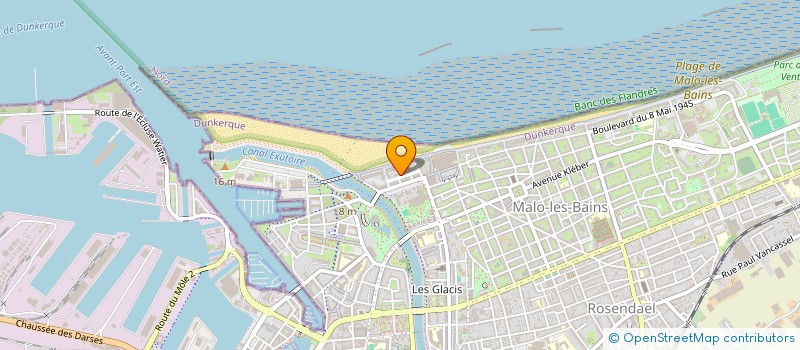 localisation de l'entreprise MONSIEUR JEREMY LEUCHART  DUNKERQUE