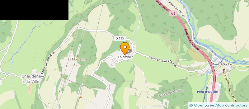 localisation de l'entreprise MONSIEUR JEREMY LEVENEZ  COLOMBIER