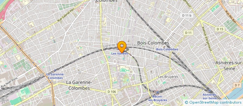 localisation de l'entreprise MONSIEUR JEREMY LEWARTOWSKI à BOIS-COLOMBES