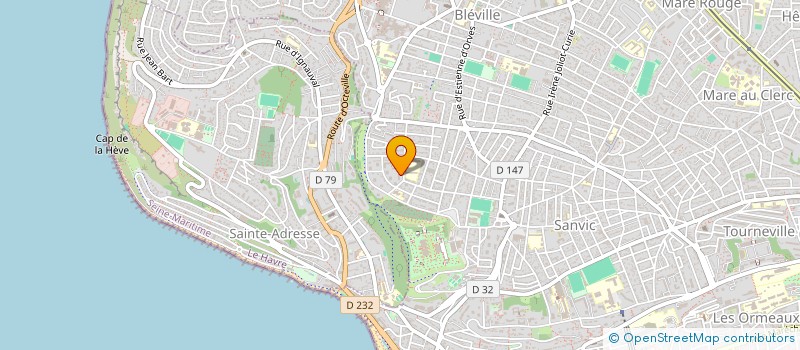 localisation de l'entreprise MONSIEUR JEREMY LHONORE à LE HAVRE