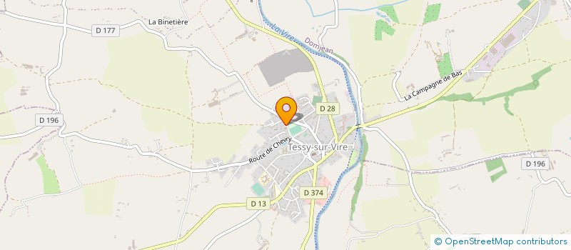 localisation de l'entreprise MONSIEUR JEREMY LHUISSIER  TESSY-BOCAGE