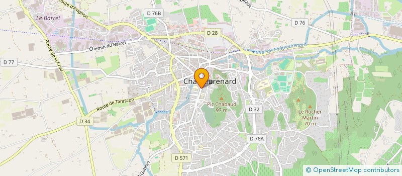 localisation de l'entreprise MONSIEUR JEREMY LINOTTE à CHATEAURENARD