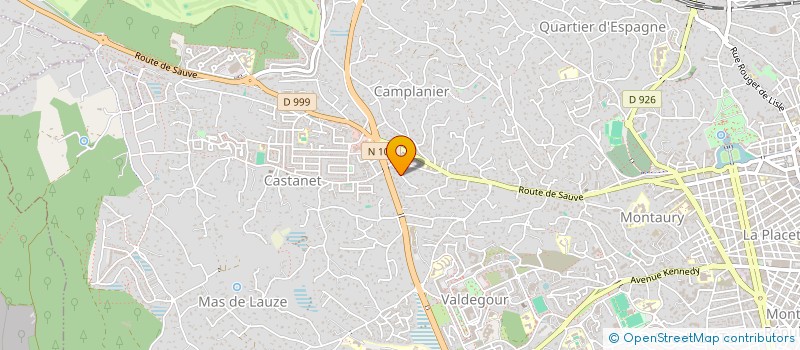 localisation de l'entreprise MONSIEUR JEREMY LLINARES  NIMES