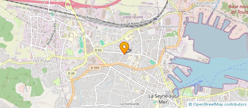 localisation de l'entreprise MONSIEUR JEREMY LLOBET  LA SEYNE-SUR-MER