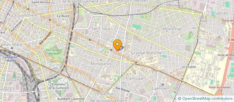 localisation de l'entreprise MONSIEUR JEREMY LOIR  LYON