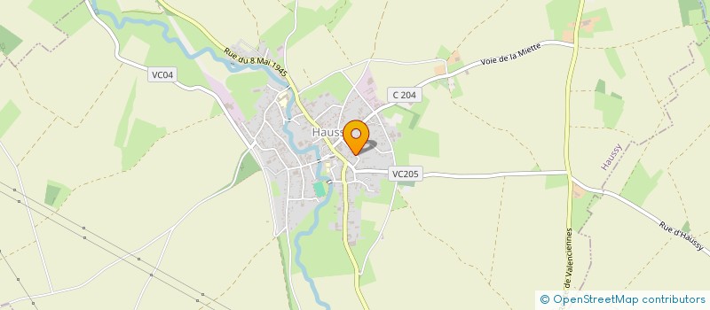 localisation de l'entreprise MONSIEUR JEREMY LOIRE  HAUSSY