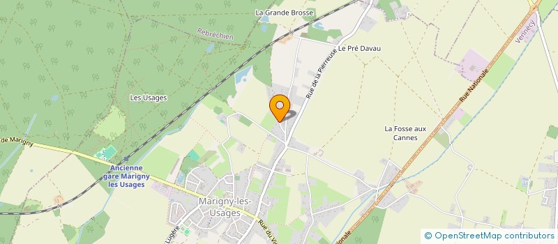 localisation de l'entreprise MONSIEUR JEREMY LOMBARDIN à MARIGNY-LES-USAGES