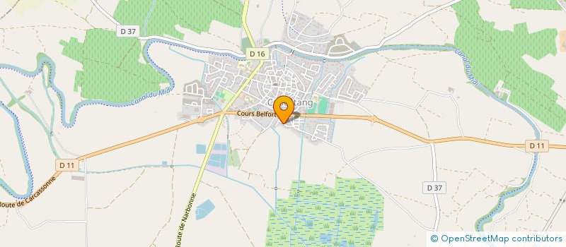 localisation de l'entreprise MONSIEUR JEREMY LOPEZ  CAPESTANG