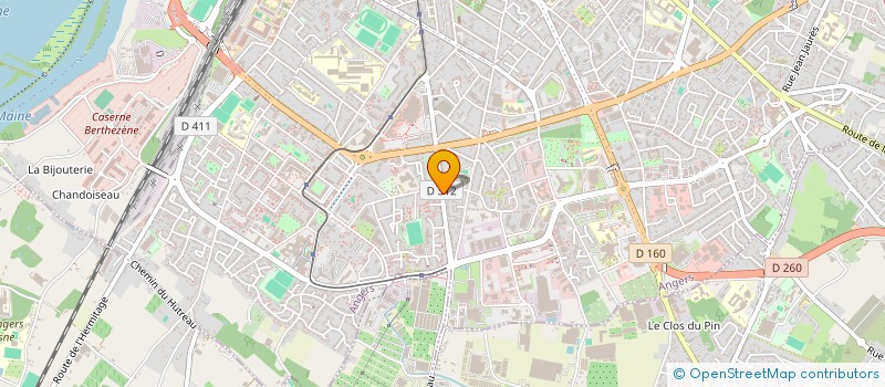 localisation de l'entreprise MONSIEUR JEREMY LOPEZ  ANGERS