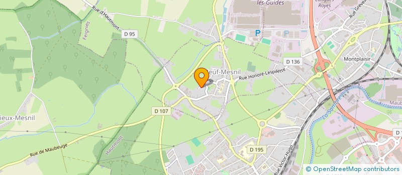 localisation de l'entreprise MONSIEUR JEREMY LOTTIAUX  NEUF-MESNIL