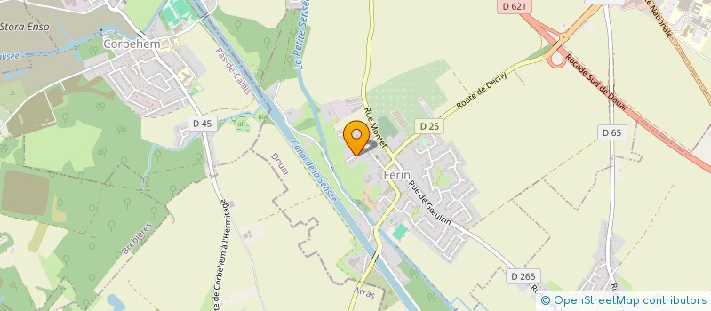 localisation de l'entreprise MONSIEUR JEREMY LOURDELLE  FERIN