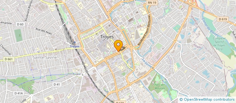 localisation de l'entreprise MONSIEUR JEREMY LOWINSKY à TROYES