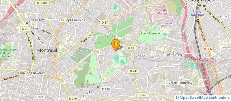 localisation de l'entreprise MONSIEUR JEREMY LUC CORANSON à MONTREUIL