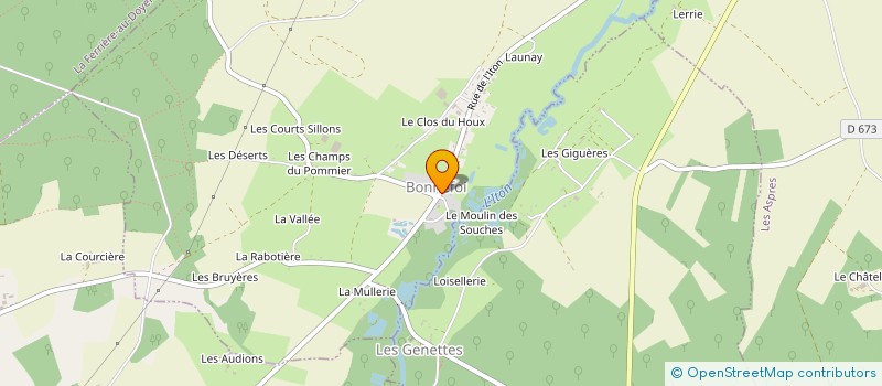 localisation de l'entreprise MONSIEUR JEREMY LUCAS à BONNEFOI