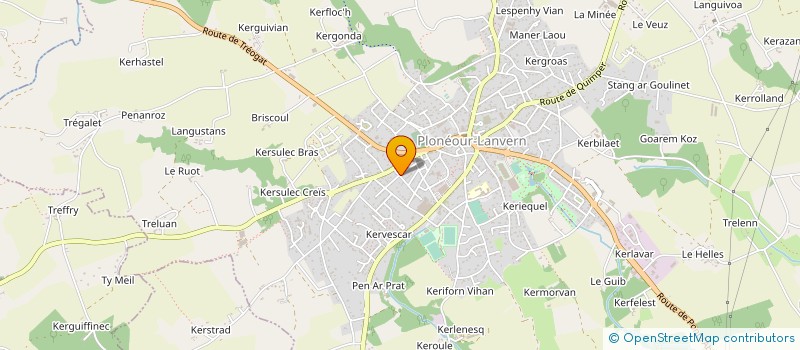 localisation de l'entreprise MONSIEUR JEREMY LUCBERNET à QUIMPER