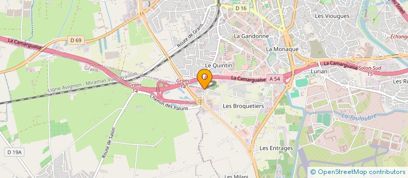 localisation de l'entreprise MONSIEUR JEREMY LUCCHINI  SALON-DE-PROVENCE