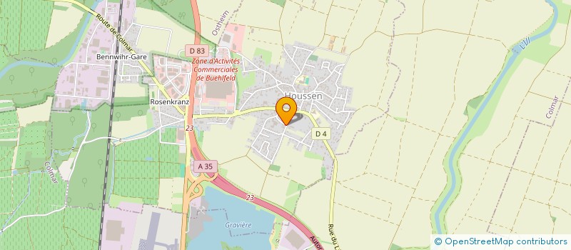 localisation de l'entreprise MONSIEUR JEREMY LUDER  HOUSSEN