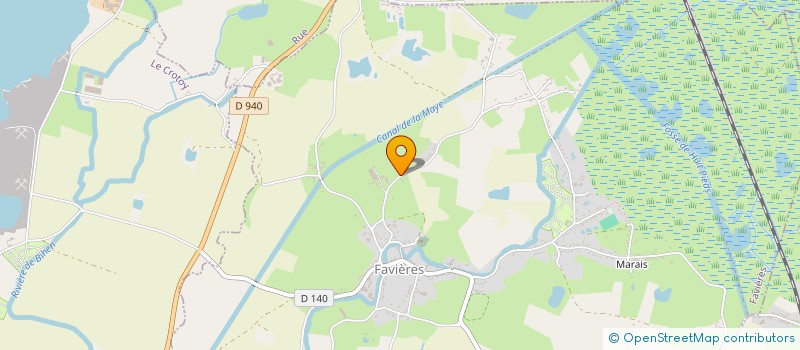 localisation de l'entreprise MONSIEUR JEREMY MACQUET  FAVIERES