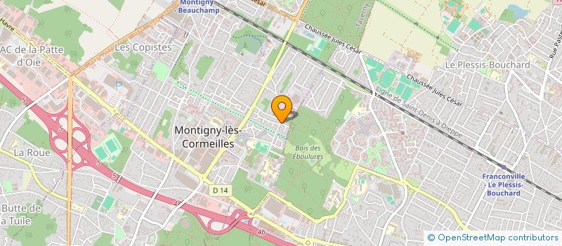 localisation de l'entreprise MONSIEUR JEREMY MALCOSTE  CORMEILLES-EN-PARISIS