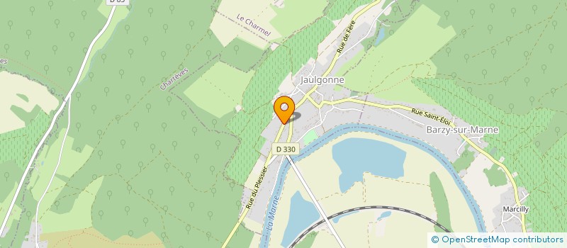 localisation de l'entreprise MONSIEUR JEREMY MALLET  JAULGONNE