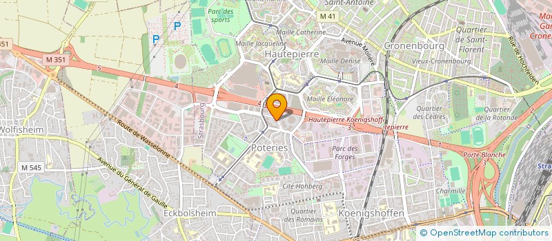 localisation de l'entreprise MONSIEUR JEREMY MANCEAU à STRASBOURG