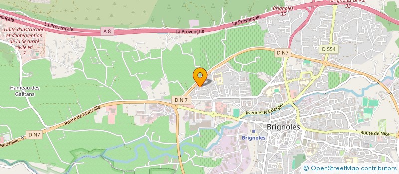 localisation de l'entreprise MONSIEUR JEREMY MANCIAVILLANO  BRIGNOLES