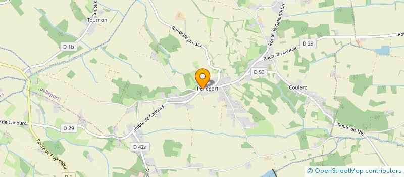 localisation de l'entreprise MONSIEUR JEREMY MANOUKIAN  PELLEPORT