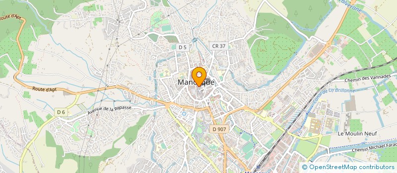 localisation de l'entreprise MONSIEUR JEREMY MARCHAI à MANOSQUE