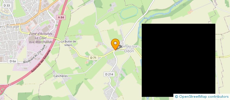 localisation de l'entreprise MONSIEUR JEREMY MARIE  EPINAY-SUR-ODON